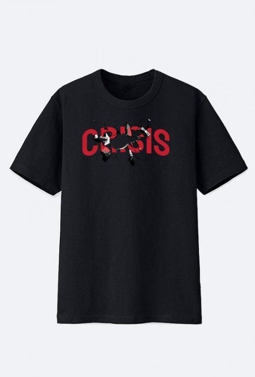 CRISIS OVER SIZE TEES